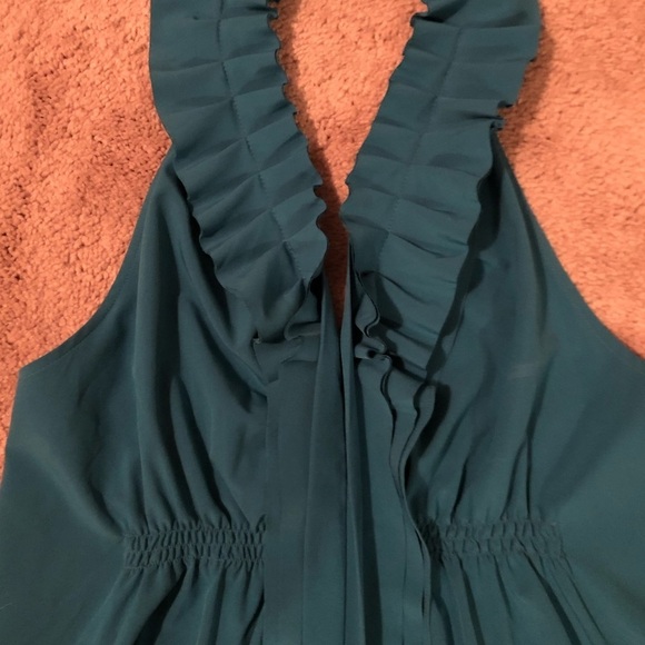 Ruffle Halter Top - Picture 2 of 4